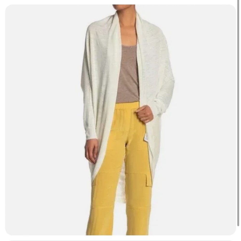 Theory Linen Blend Cardigan